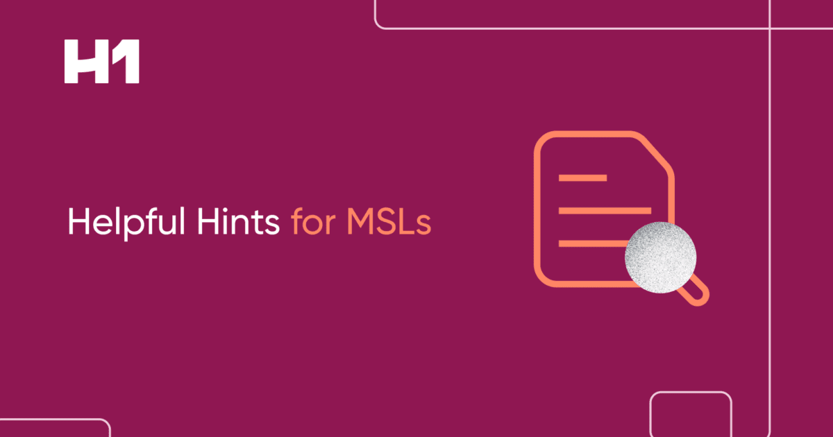 Helpful Hints for MSLs