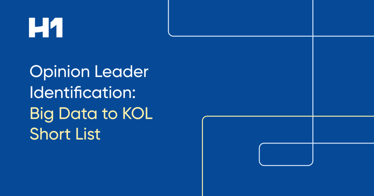Opinion Leader Identification_ Big Data to KOL Short List