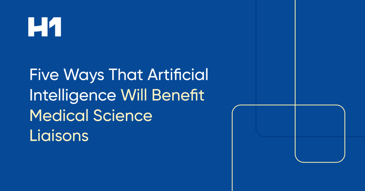 -Five Ways That Artificial Intelligence Will Benefit Medical Science Liaisons