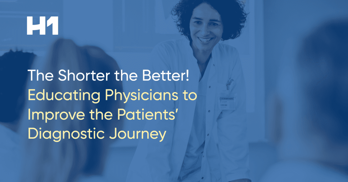 The Shorter the Better! – Educating Physicians to Improve the Patients’ Diagnostic Journey