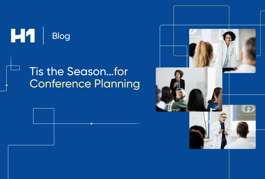 Tis the season for conference planning blog title