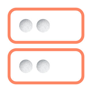 data orange icon