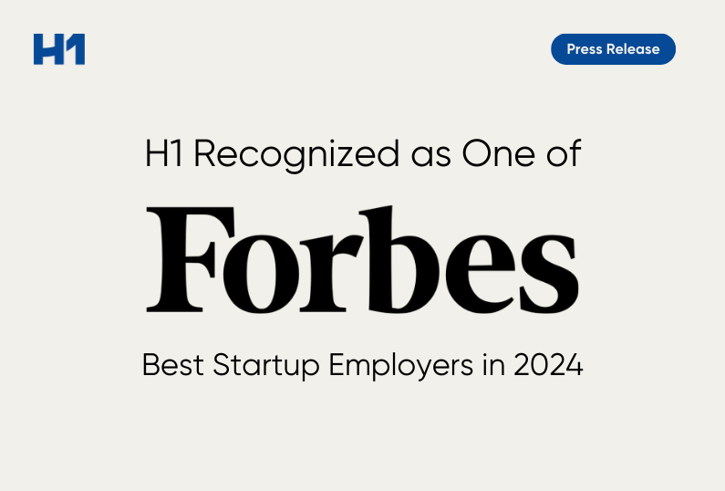 Forbes Best Startup List 2024 web graphic