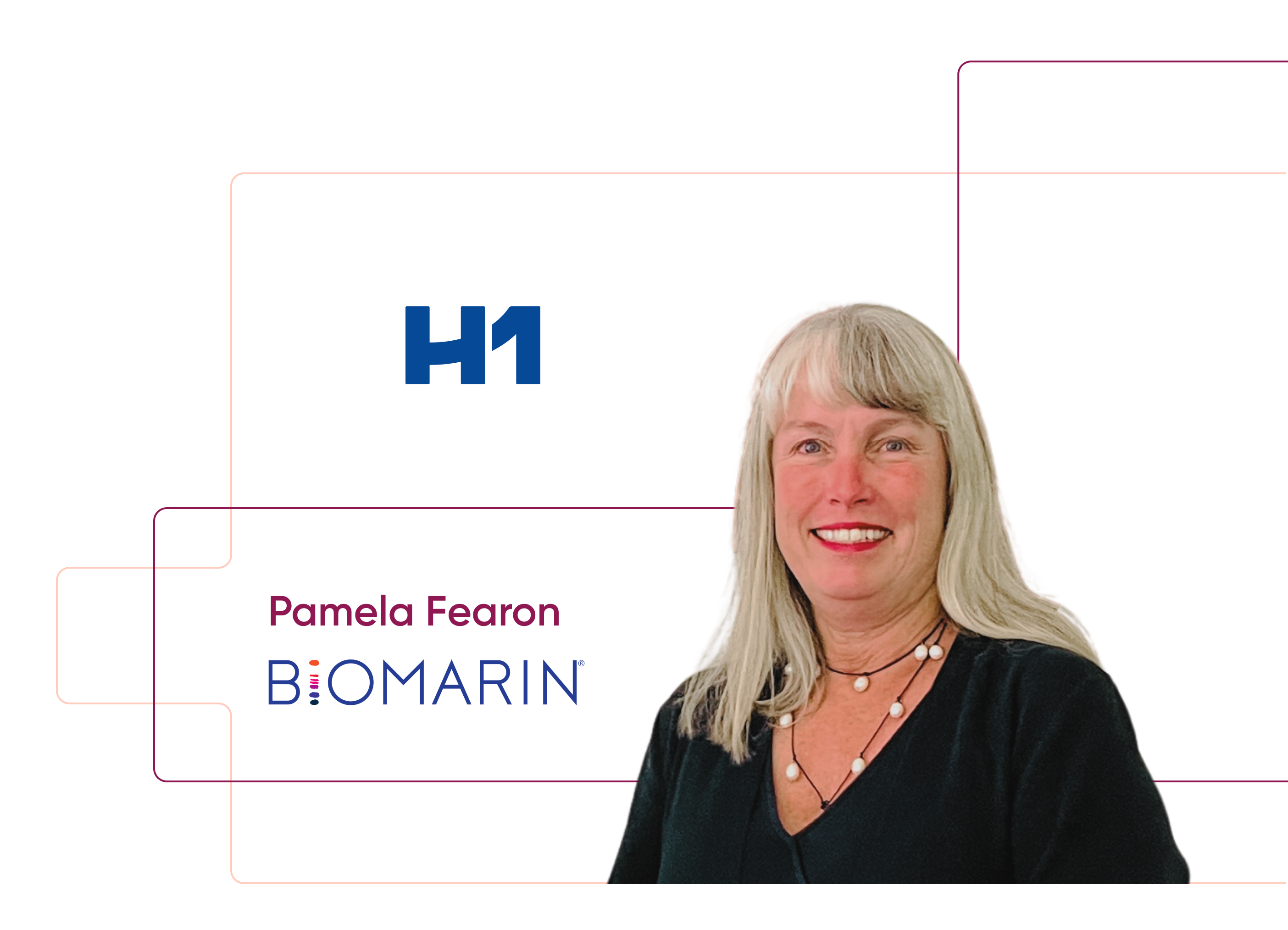 pamela fearon photo with h1 and biomarin logos