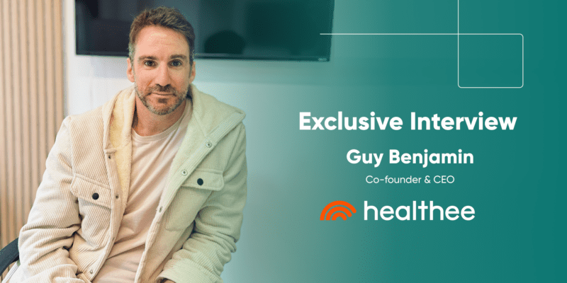 guy benjamin exclusive interview with healthee logo