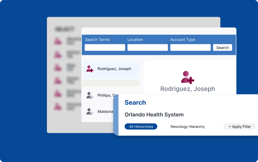 Example search interface of the H1 facility data directory