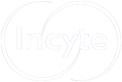 incyte white logo