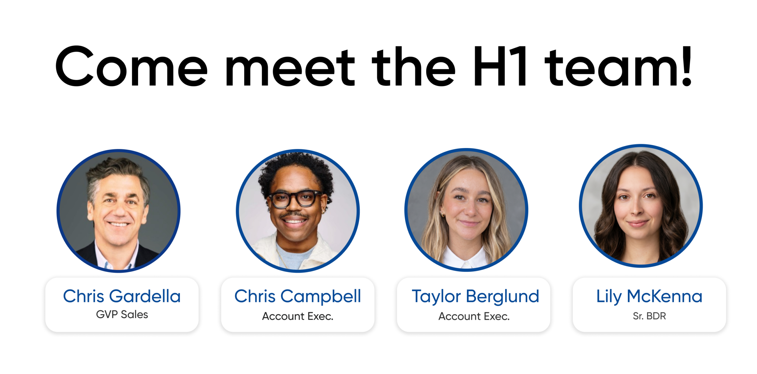 pictures of the attending H1 team for AHIP 2026
