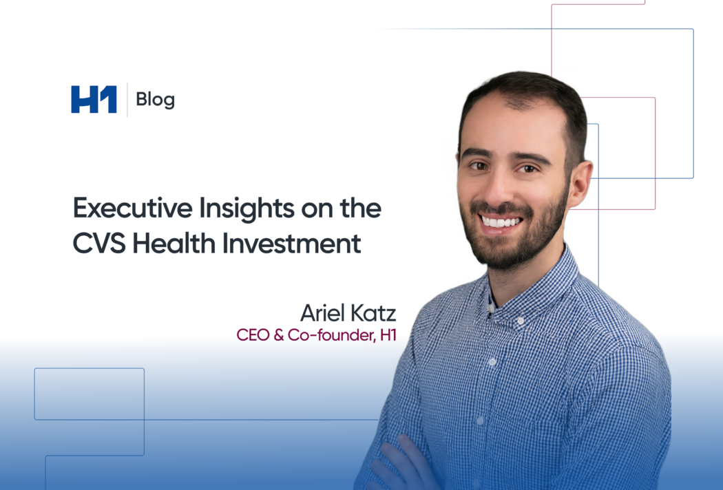 Ariel Katz headshot, CEO & Co-founder of H1
